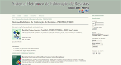 Desktop Screenshot of periodicos.uern.br