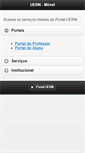 Mobile Screenshot of m.uern.br